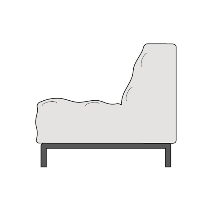 Especially casual upholstery