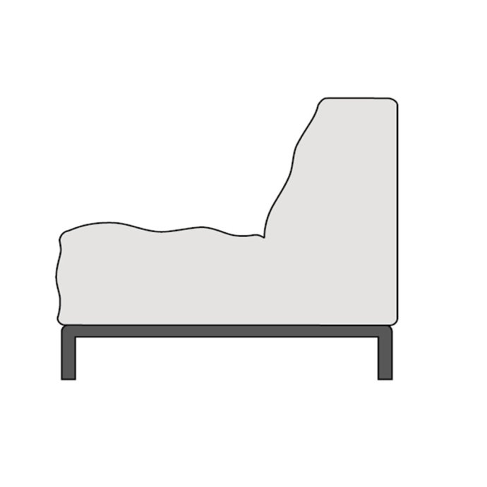 Casual / loose upholstery