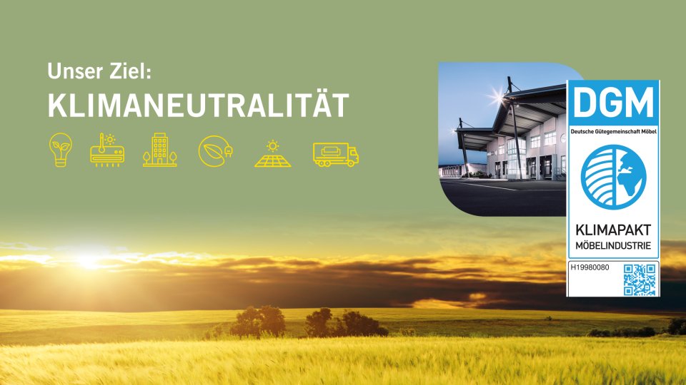 Klimapakt für Möbelindustrie